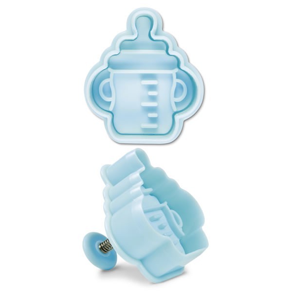 Plunger clay cutter, baby bottle 5cm