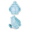 Plunger clay cutter, baby bottle 5cm