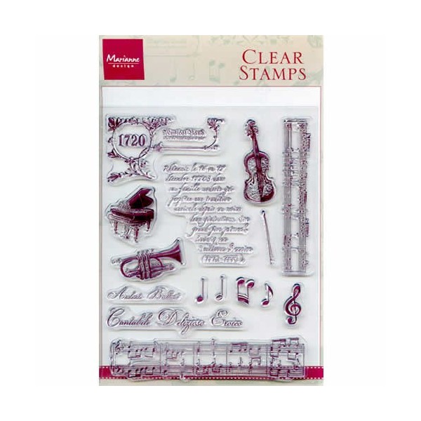 Clear stamps, La Musique