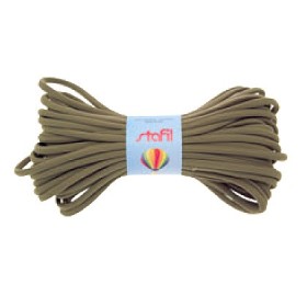 Tubular resilient strip, Ø5mm/1m, khaki