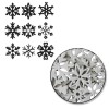 Maya Road - Snowflake Chipboard Set