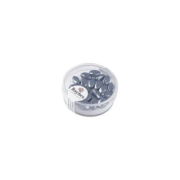 Cuentas grano de arroz Renaissance, 9x6mm, 20 pz