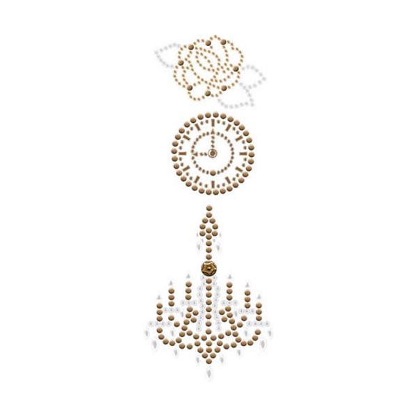 Prima - Say it in Studs - Strass adhésifs Almanac clock