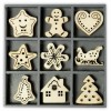 Wooden elements : Christmas