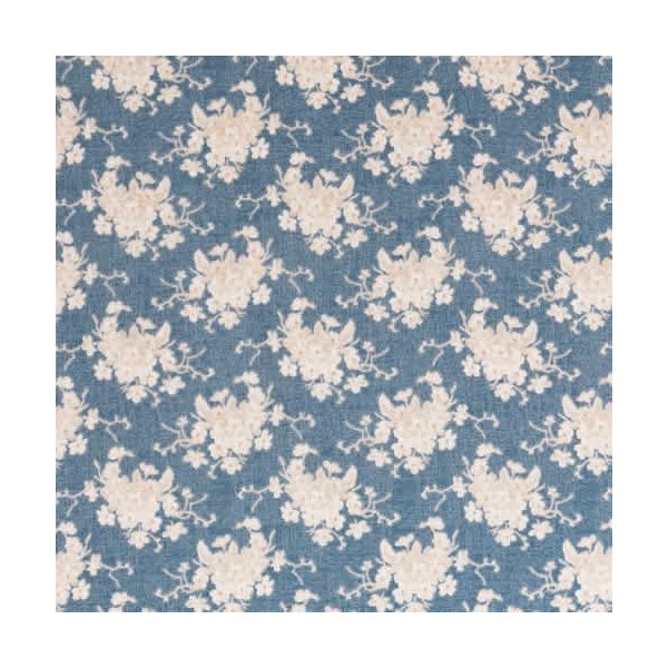 Tilda White Flower Blue - 50x55cm