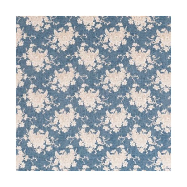 Tilda White Flower Blue - 50x55cm
