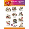 Easy 3D Toppers - Noël