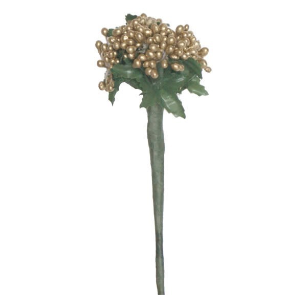 Bouquet de baies, or