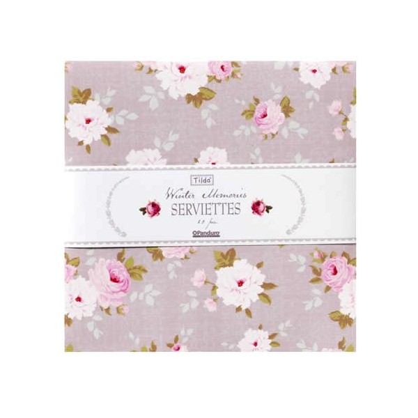 Serviette Tilda Pernille, 1 pce