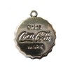 Pendentif capsule Coca, 22mm, 1 pce