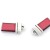 Rectangle end for flat leather 10mm, 13x11mm, 2 pcs