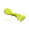 Polyesterschnur, 0,8mm/5m, gelb-neonfarbig