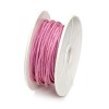 Paper wrap with wire, 1mm/10m, pink