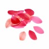 Feathers, 5-8cm, burgundy, 48 pcs