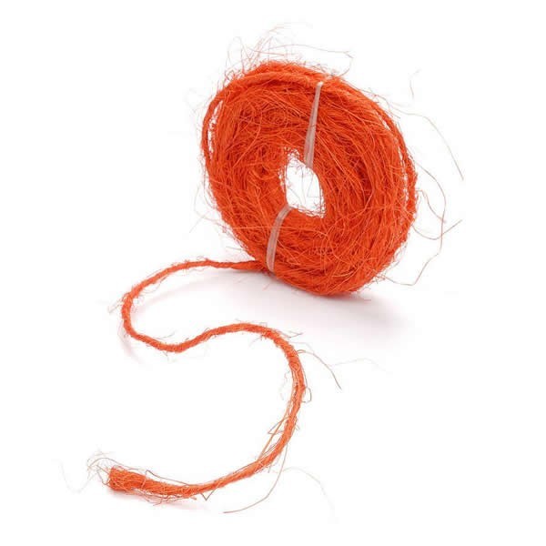 Corde sisal 5m, orange