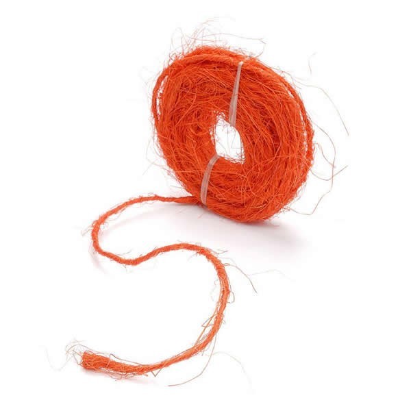 Sisal cord 5m, orange