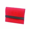 Pochette pour iPad en feutrine 27x21cm, rouge