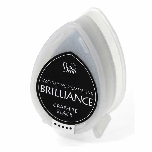 Brilliance Stempelkissen schwarz