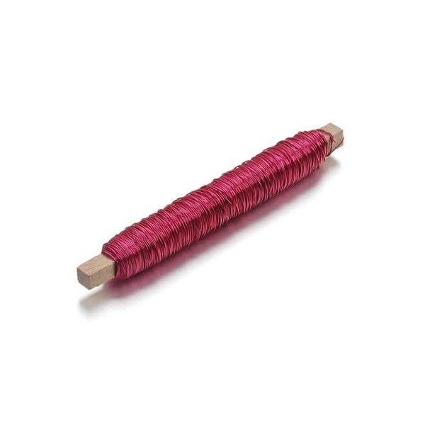Wickeldraht, pink, Ø 0.50mm/50m