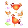 Pochoir poules