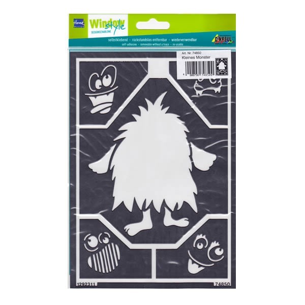 Haftschablone Monster A5