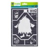 Haftschablone Monster A5