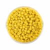 Rocailles opaques 2.5mm, jaune