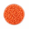 Rocailles opaques 2.5mm, orange