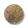 Conector redondo 45mm, beige
