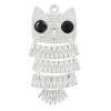 Pendentif articulé hibou 45mm, 1 pièce