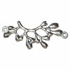 Pendentif branche 2 anneaux 38x17mm