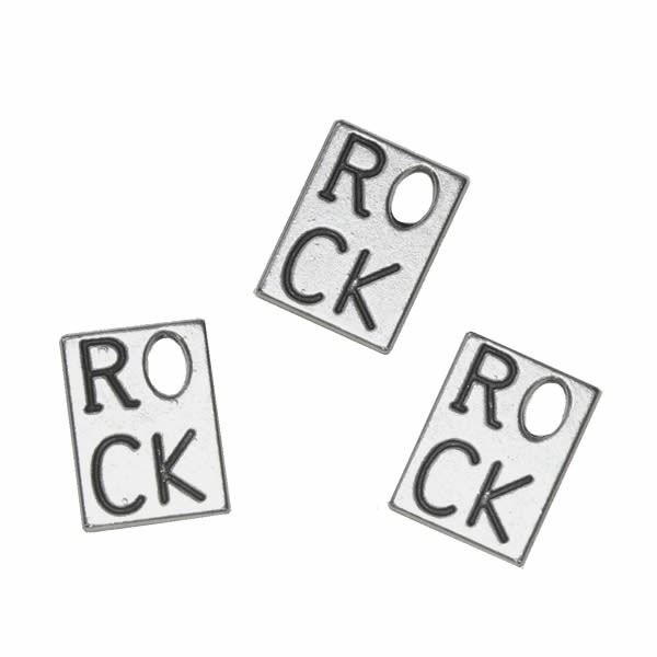 Pendant Rock 13x18mm, 2 pcs