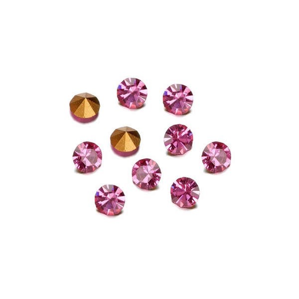 Strass 1.7mm, rose, 60 pcs