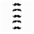 3D-Adhesive mustache, 38mm, 5 pcs