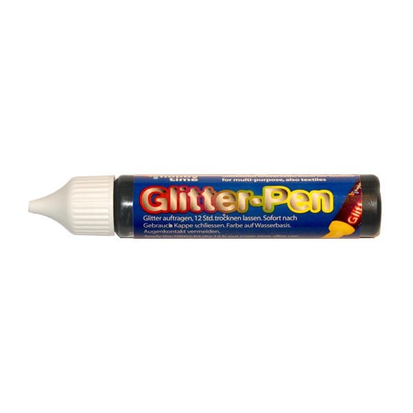 Glitter-Pen, noir