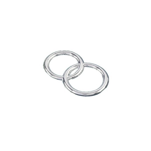 Anillos de boda, plata, 2.5cm, 100 unidades