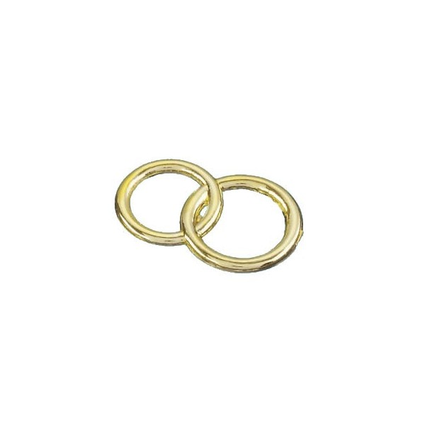 Anillos de boda, oro, 2.5cm, 100 unidades