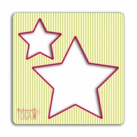Pochoir couture Etoiles