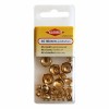 Rivets assortis, couleur or, 46 pcs