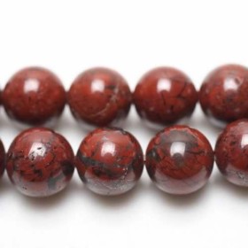 Poppy Jasper, Ø6mm, 30 pcs