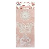 Motifs en dentelle fleur/papillon