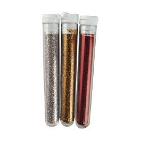 Fine Glitter - 3 colors : gold / silver / red