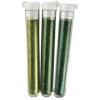 Paillettes à coller, 3 tubes vert