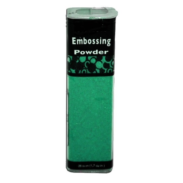 Poudre à embosser, 26cc, vert-de-gris