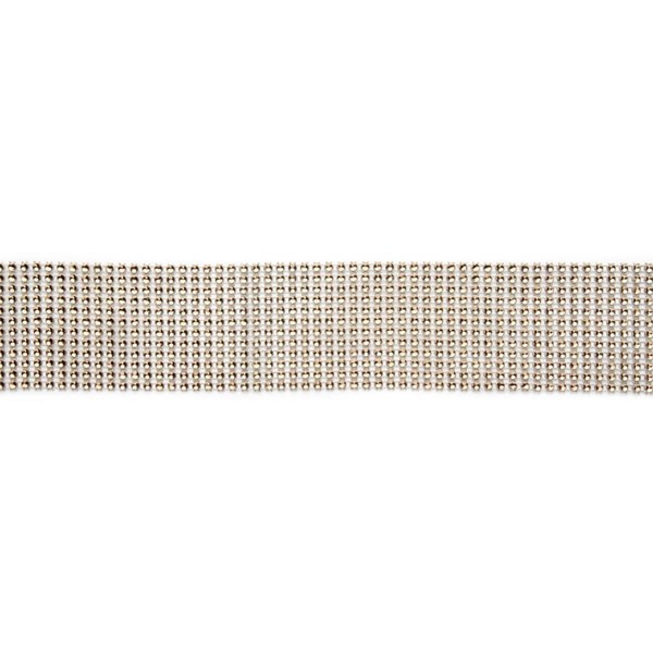 Cinta Strass, 5.5x180cm, marron