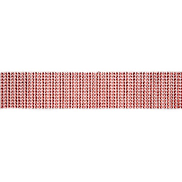 Strasssteineband 5.5x180cm, rot