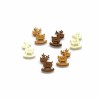 Felt Deers 25mm, 12 pcs