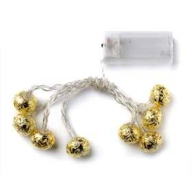 1.3m Indoor LED light chain, gold