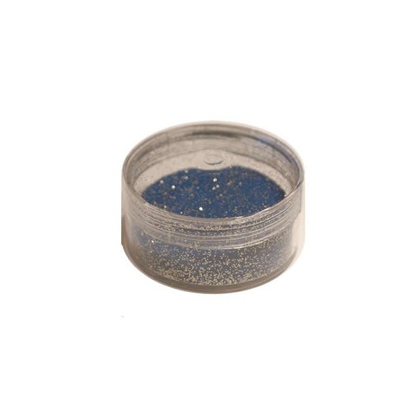 Polvo para embossing, 10g, azul reluciente