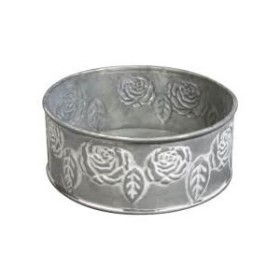Caja redonda rosas Ø10.5cm